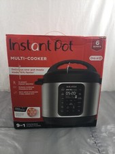 Nueva olla instantánea 6 qt 9 en 1 olla múltiple presión sopa lenta arroz hornear yogur segunda mano  Embacar hacia Mexico