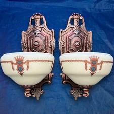 Rare polychrome sconces for sale  Indianapolis