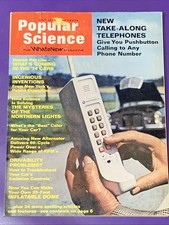    *** 1st Motorola cell phone Popular Science July 1973 - Historic Event ***    comprar usado  Enviando para Brazil