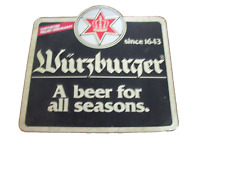 Wurzburger beer vintage for sale  Ivoryton