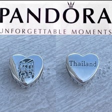 Berloque coração Pandora Tailândia país exclusivo táxi tuk tuk comprar usado  Enviando para Brazil