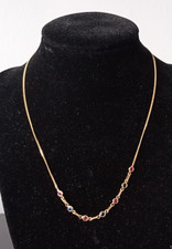 18t gold necklace for sale  EDGWARE