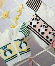 Knitting pattern baby for sale  BRIGHTON