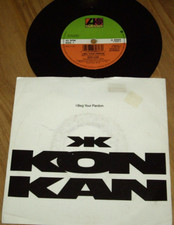 KON KAN *Reino Unido 1ª Imprensa 7" 45 'I BEG YOUR PARDON' 1988 MUITO BOM ESTADO+ comprar usado  Enviando para Brazil