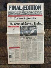 Vintage washington star for sale  Baton Rouge