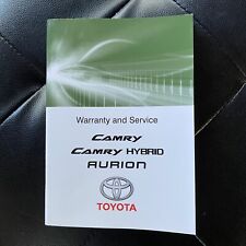 Novo livreto de registro de serviço híbrido Toyota Camry, Aurion em branco comprar usado  Enviando para Brazil