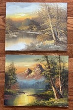 Vintage pair landscape for sale  New Egypt
