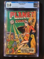 Planet Comics #59 CGC 2.0, PÁGINAS OWW. (Fiction House março de 1949) comprar usado  Enviando para Brazil