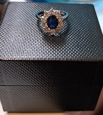 Sapphire diamond ring for sale  CORBY