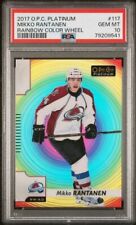 2017 O-Pee-Chee Platinum 117 Mikko Rantanen Rainbow Color Wheel PSA 10 *POP 2* comprar usado  Enviando para Brazil