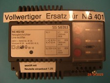 Siedle 402 ersatz gebraucht kaufen  Weikersheim