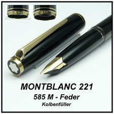 Montblanc 221 kolben gebraucht kaufen  Deutschland