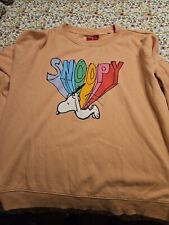 Peanuts snoopy sweatshirt for sale  BURNLEY