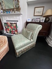 Antique slipper chair for sale  LONDON