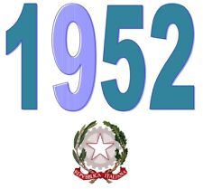 Italia 1952 singolo usato  Assisi