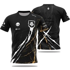 Usado, 2024 New Summer G2 Sports Esports Game T-shirt National Team Uniform 3D Printed comprar usado  Enviando para Brazil