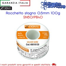 Rocchetto stagno 100gr. usato  Napoli