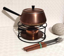 Ensemble fondue cuivre d'occasion  Frénouville