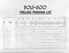 Preload program list for sale  Tallahassee