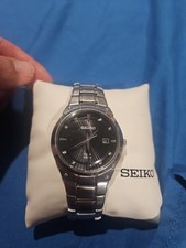 Seiko men black for sale  Reynoldsburg