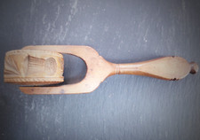 Antique treen butter for sale  BARNSLEY