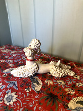 White poodle figurine for sale  SIDCUP