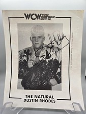 Dustin rhodes autographed for sale  Vidalia