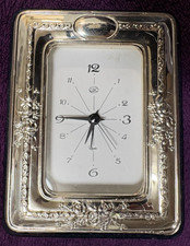 Relógio de mesa vintage prata esterlina quartzo, Itália, 5x4 comprar usado Relógio de mesa vintage prata esterlina quartzo, Itália, 5x4 comprar usado  Enviando para Brazil