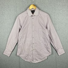 Usado, Camisa masculina Calvin Klein M branca xadrez slim fit sem colarinho de botão de ferro comprar usado Usado, Camisa masculina Calvin Klein M branca xadrez slim fit sem colarinho de botão de ferro comprar usado  Enviando para Brazil