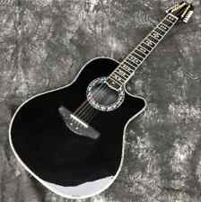 Guitarra elétrica oca rara Ovation 12 cordas, corpo de fibra de carbono, traste de ébano comprar usado  Enviando para Brazil