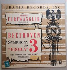 Usado, BEETHOVEN FURTWANGLER SYMPHONY 3 URANIA MONO 1953 RARE URLP 7095 comprar usado  Brasil 