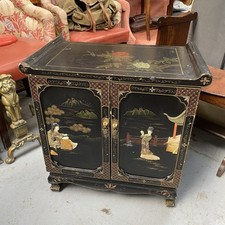 Vintage oriental black for sale  LIVERPOOL