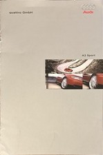 Audi A3 SPORT Prospekt Brochure Depliant 09/2000 comprar usado  Enviando para Brazil