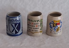 Steinzeug bierkrüge seidel gebraucht kaufen  Greven