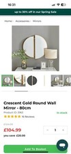 Crescent gold round for sale  ALDERSHOT