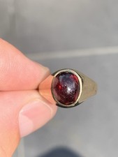 9ct gold garnet for sale  BRIGHTON