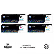 Cartucho de toner original HP 207A C/M/Y/K para lote Color LaserJet Pro MFP-M283fdw, usado comprar usado  Enviando para Brazil