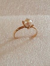 Bague jaune perle d'occasion  Sevran