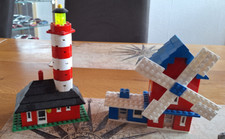 Lego leuchtturm windmühle gebraucht kaufen  Rieste