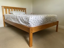 Small double wooden for sale  HORSHAM
