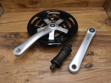 korba Shimano Altus FC-AT20 28/38/48 T + wspornik dolny BB-LP20 W BARDZO DOBRYM STANIE 1992 MTB, używany na sprzedaż  PL