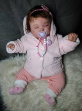 Schlafende babypuppe 53cm gebraucht kaufen  Burtenbach
