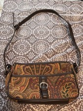 Bolsa de ombro vintage tapeçaria bolsa Cherokee alça ajustável marrom couro sintético comprar usado  Enviando para Brazil
