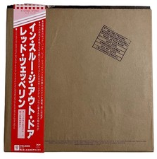 LED ZEPPELIN/IN THROUGH THE OUT DOOR Japan LP Vinyl w Paper Bag+Obi comprar usado  Enviando para Brazil
