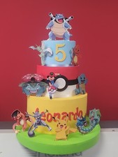 Torta finta pokemon usato  Messina