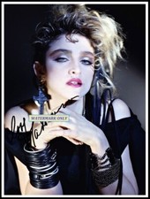 Madonna autographed cotton for sale  WHITLEY BAY