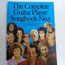 Guitarra Complete Guitarra Guitarrista Songbook No 5, usado comprar usado  Enviando para Brazil