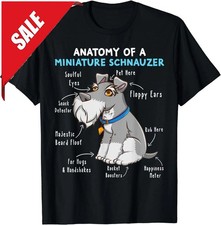 Anatomy miniature schnauzer for sale  USA