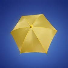 Yellow nylon umbrella for sale  Harvey