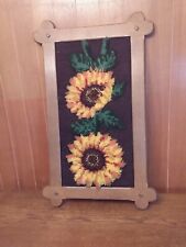 Bild sonnenblumen geknüpft gebraucht kaufen  Saarlouis